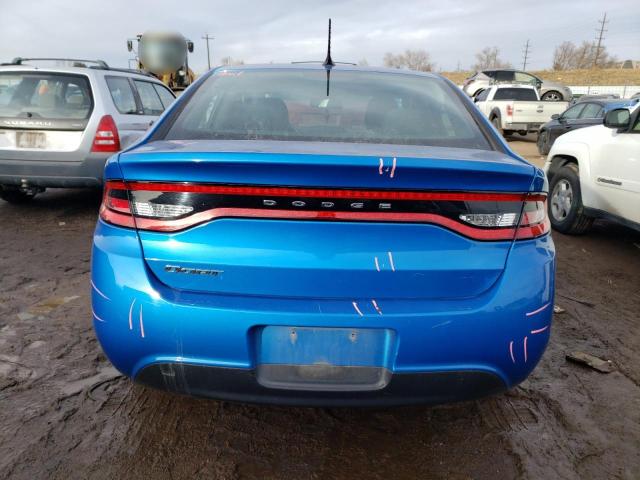 1C3CDFAA0GD630166 - 2016 DODGE DART SE BLUE photo 6