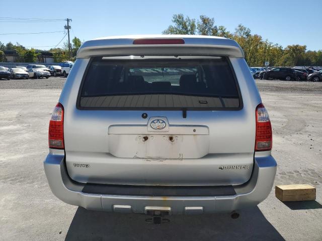 JTEBU14R38K021786 - 2008 TOYOTA 4RUNNER SR5 SILVER photo 6
