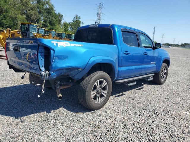 5TFAZ5CN9HX024749 - 2017 TOYOTA TACOMA DOUBLE CAB Niebieski zdjęcie 3