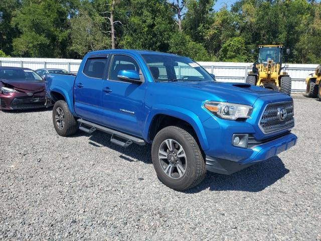 5TFAZ5CN9HX024749 - 2017 TOYOTA TACOMA DOUBLE CAB Niebieski zdjęcie 4