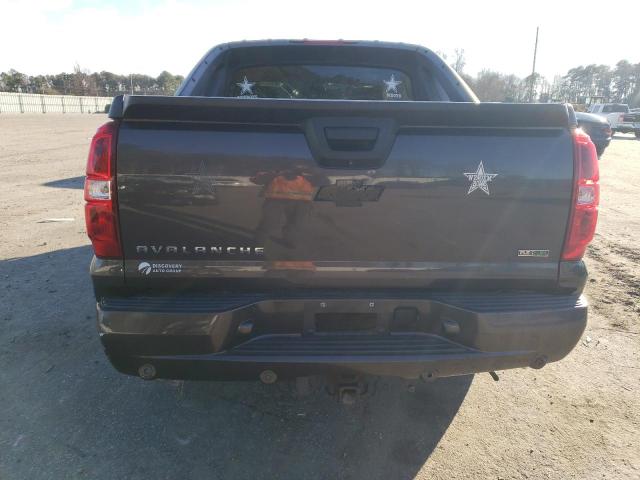 3GNVKFE0XAG248319 - 2010 CHEVROLET AVALANCHE LT GRAY photo 6