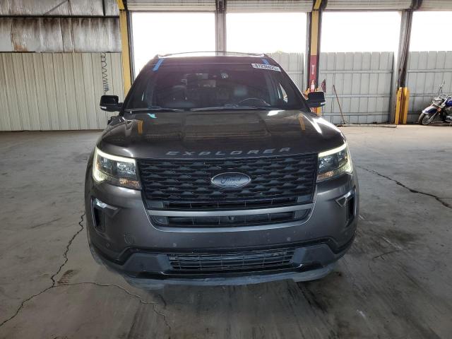 1FM5K8GT1JGB09750 - 2018 FORD EXPLORER SPORT GRAY photo 5