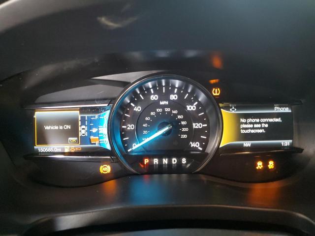 1FM5K8GT1JGB09750 - 2018 FORD EXPLORER SPORT GRAY photo 9