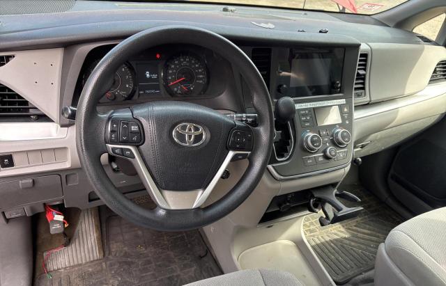 5TDZK3DC9FS644500 - 2015 TOYOTA SIENNA BURGUNDY photo 9