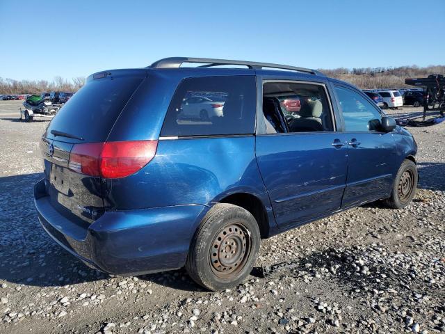 5TDZA23C15S278349 - 2005 TOYOTA SIENNA CE BLUE photo 3