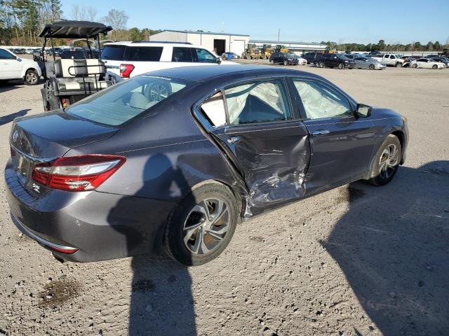 1HGCR2F38HA091221 - 2017 HONDA ACCORD LX GRAY photo 3