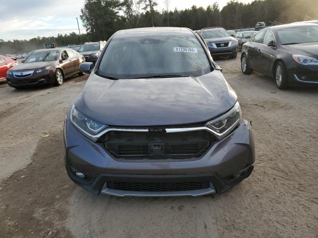 2HKRW1H80KH514006 - 2019 HONDA CR-V EXL GRAY photo 5