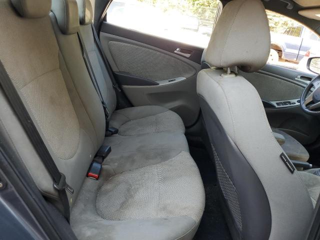 KMHCT4AE2CU235322 - 2012 HYUNDAI ACCENT GLS GRAY photo 10