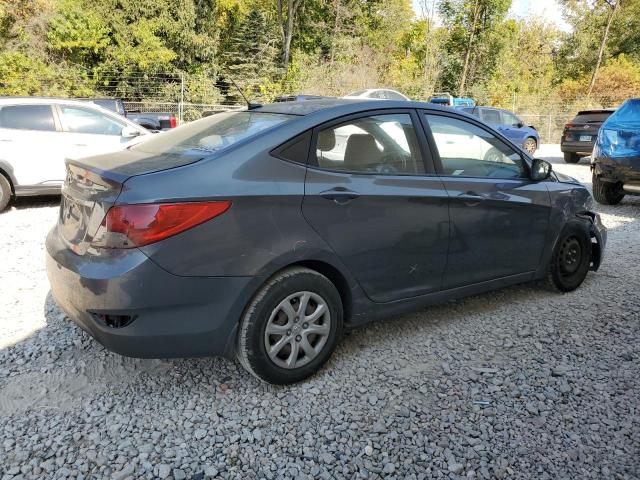 KMHCT4AE2CU235322 - 2012 HYUNDAI ACCENT GLS GRAY photo 3
