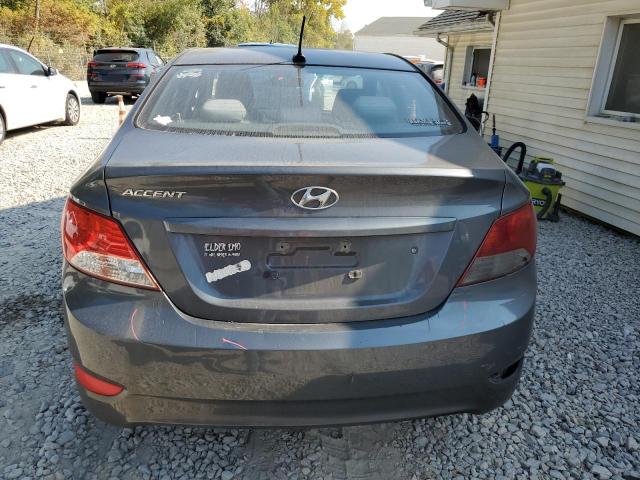KMHCT4AE2CU235322 - 2012 HYUNDAI ACCENT GLS GRAY photo 6