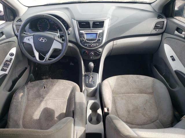 KMHCT4AE2CU235322 - 2012 HYUNDAI ACCENT GLS GRAY photo 8