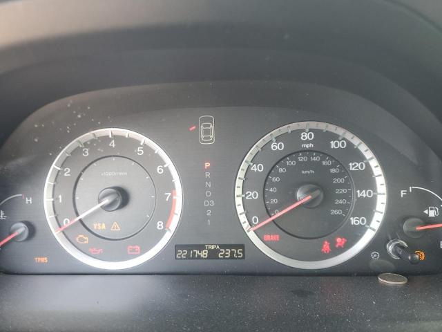 JHMCP264X9C011001 - 2009 HONDA ACCORD LXP GRAY photo 9