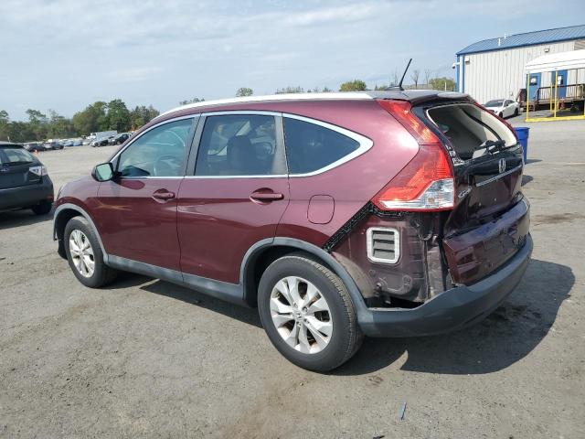 5J6RM4H78DL079193 - 2013 HONDA CR-V EXL წითელი ფოტო 2