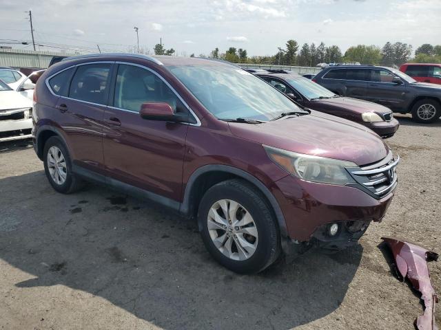 5J6RM4H78DL079193 - 2013 HONDA CR-V EXL წითელი ფოტო 4