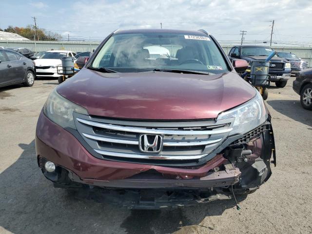 5J6RM4H78DL079193 - 2013 HONDA CR-V EXL წითელი ფოტო 5