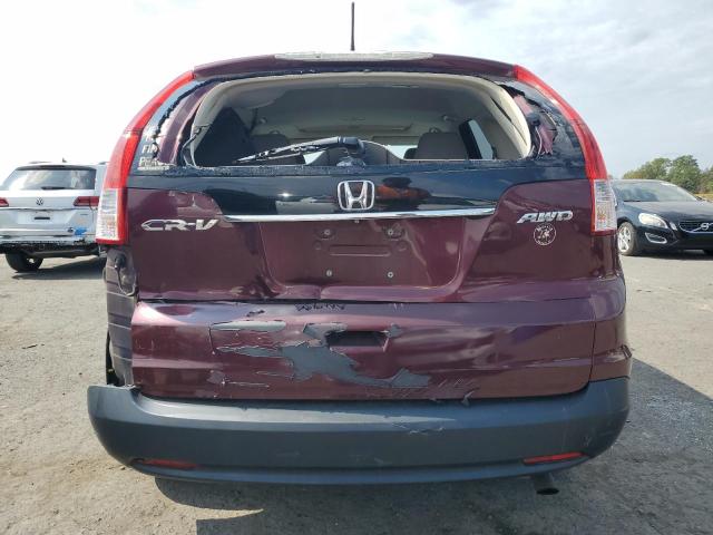 5J6RM4H78DL079193 - 2013 HONDA CR-V EXL წითელი ფოტო 6