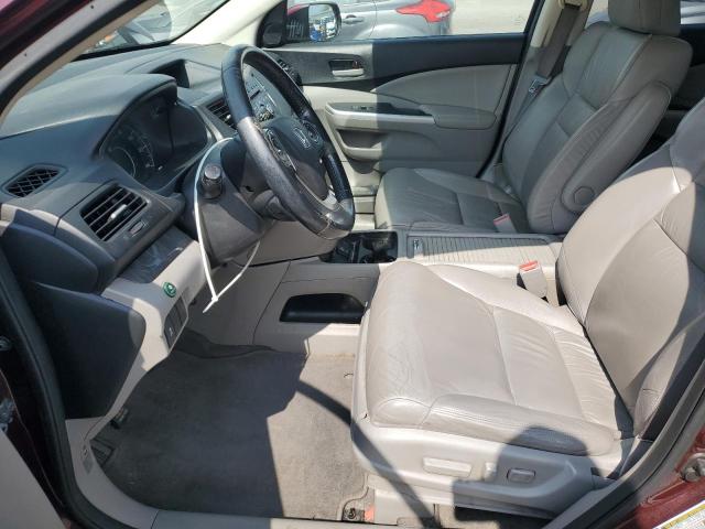 5J6RM4H78DL079193 - 2013 HONDA CR-V EXL წითელი ფოტო 7