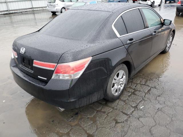 1HGCP2F68BA119431 - 2011 HONDA ACCORD SE BLACK photo 3