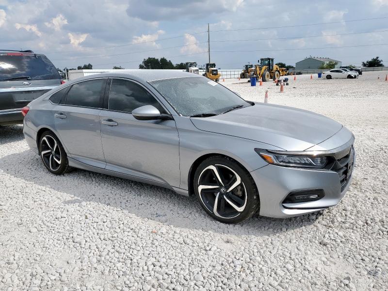 1HGCV1F3XJA178601 - 2018 HOND ACCORD SPORT 银色 照片 4