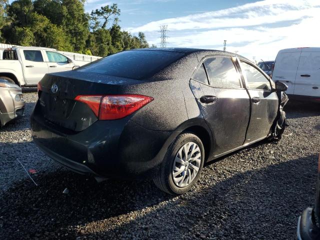 2T1BURHEXKC198368 - 2019 TOYOTA COROLLA L BLUE photo 3