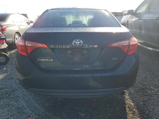 2T1BURHEXKC198368 - 2019 TOYOTA COROLLA L BLUE photo 6