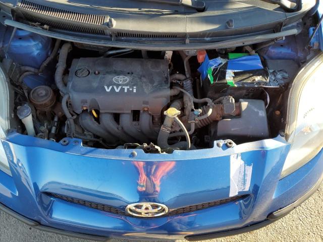 JTDJT903095237100 - 2009 TOYOTA YARIS BLUE photo 11