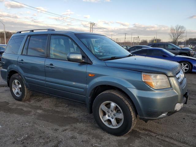 5FNYF18528B024854 - 2008 HONDA PILOT EXL BLUE photo 4