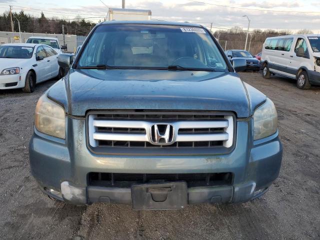 5FNYF18528B024854 - 2008 HONDA PILOT EXL BLUE photo 5