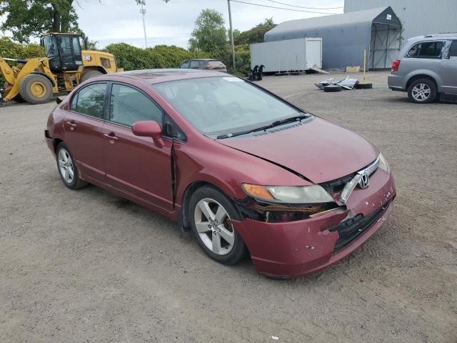 2HGFA16568H023310 - 2008 HONDA CIVIC LX RED photo 4