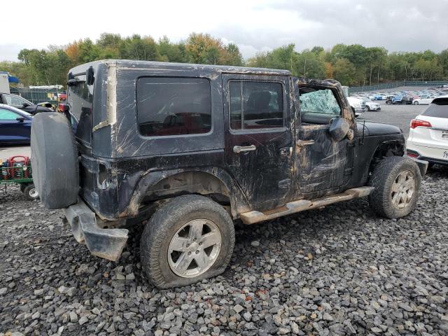 1J4GA59168L551753 - 2008 JEEP WRANGLER UNLIMITED SAHARA Սև լուսանկար 3