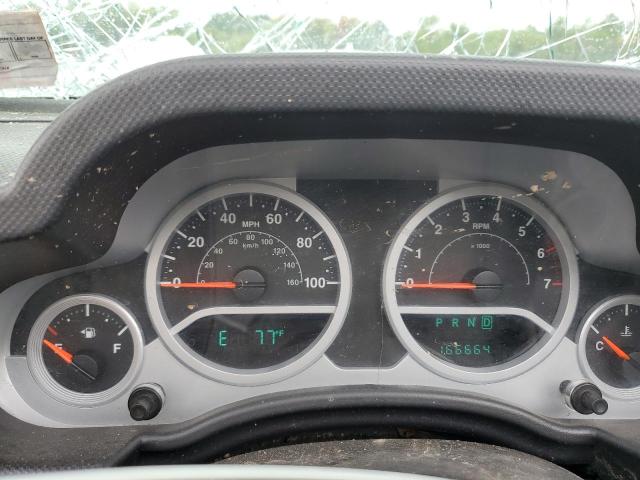 1J4GA59168L551753 - 2008 JEEP WRANGLER UNLIMITED SAHARA Սև լուսանկար 9