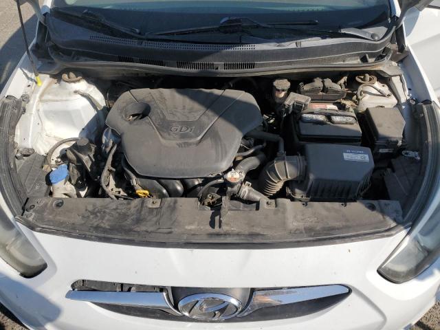 KMHCT5AE7HU363049 - 2017 HYUNDAI ACCENT SE WHITE photo 11