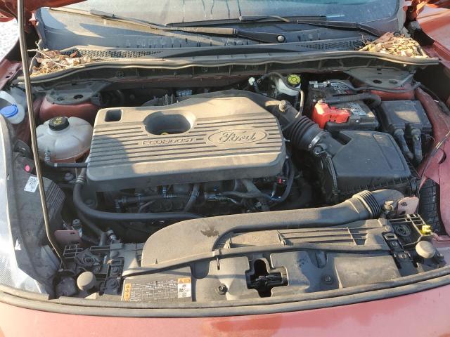 1FMCU9H99LUA30938 - 2020 FORD ESCAPE SEL ORANGE photo 12