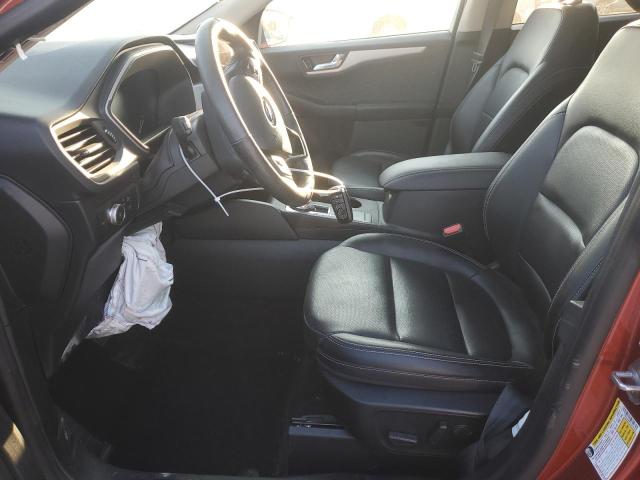 1FMCU9H99LUA30938 - 2020 FORD ESCAPE SEL ORANGE photo 7