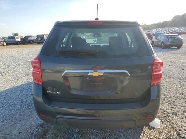 2GNALBEK1H1539123 - 2017 CHEVROLET EQUINOX LS CHARCOAL photo 6