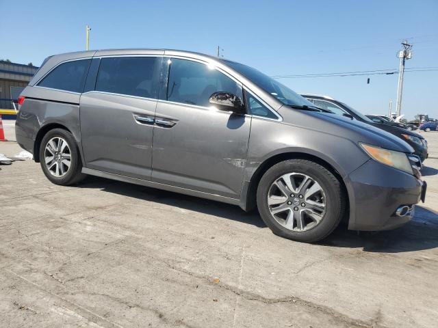 5FNRL5H91EB030454 - 2014 HONDA ODYSSEY TOURING GRAY photo 4