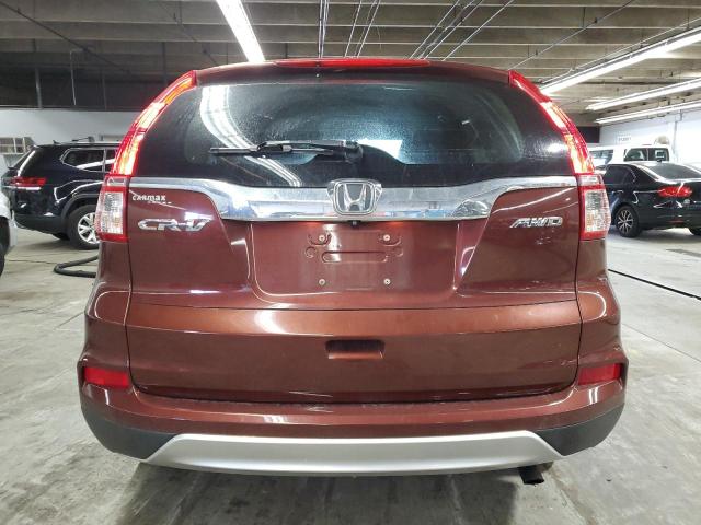 2HKRM4H54GH617319 - 2016 HONDA CR-V EX BROWN photo 6