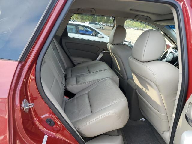 5J8TB18568A002680 - 2008 ACURA RDX TECHNOLOGY წითელი ფოტო 10