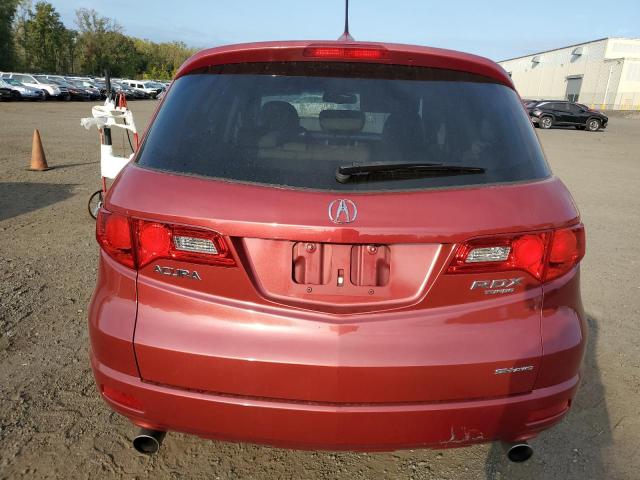 5J8TB18568A002680 - 2008 ACURA RDX TECHNOLOGY წითელი ფოტო 6