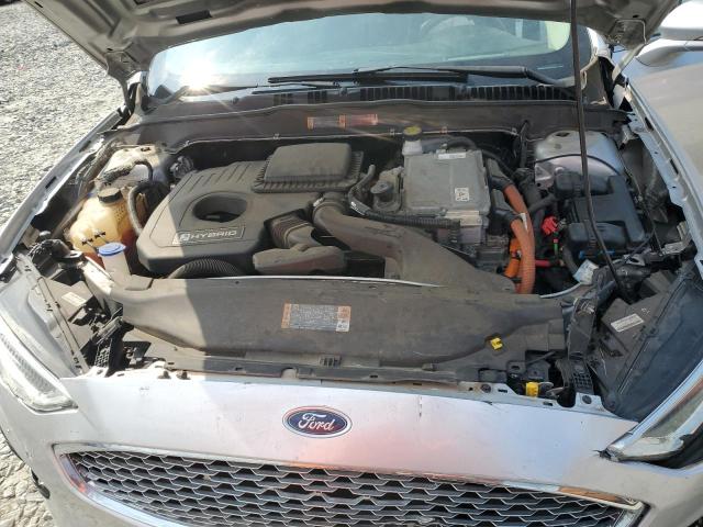 3FA6P0RU1KR120331 - 2019 FORD FUSION TITANIUM 银色 照片 11