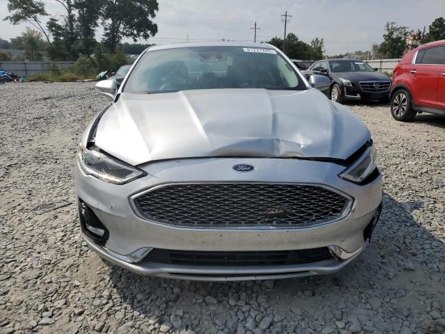 3FA6P0RU1KR120331 - 2019 FORD FUSION TITANIUM 银色 照片 5
