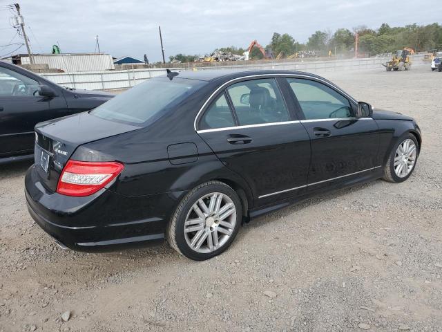 WDDGF81X49R083504 - 2009 MERCEDES-BENZ C 300 4MATIC BLACK photo 3