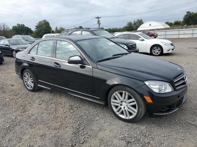 WDDGF81X49R083504 - 2009 MERCEDES-BENZ C 300 4MATIC BLACK photo 4