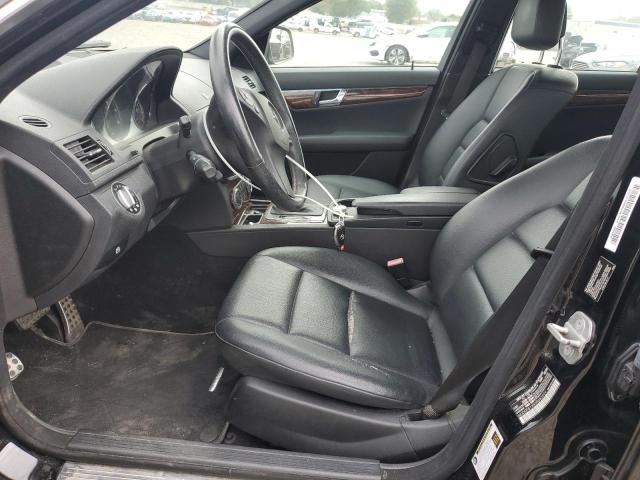 WDDGF81X49R083504 - 2009 MERCEDES-BENZ C 300 4MATIC BLACK photo 7