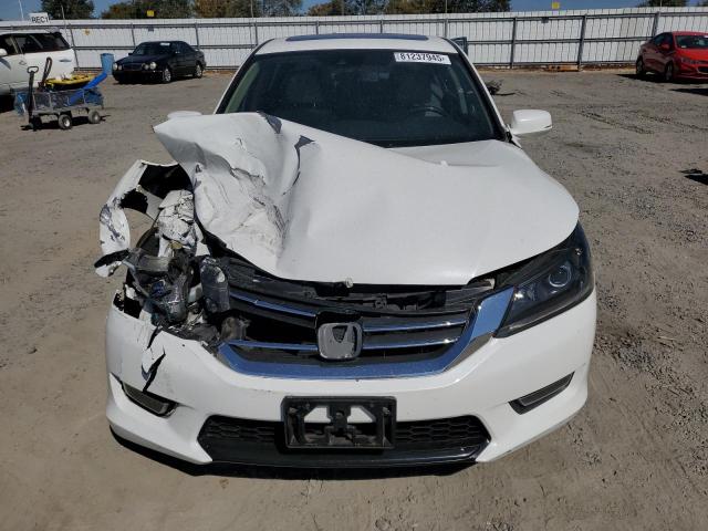 1HGCR2F84EA197401 - 2014 HONDA ACCORD EXL WHITE photo 5