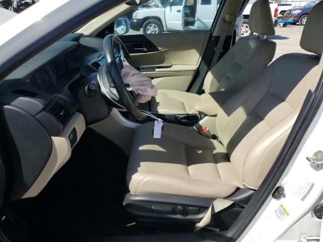 1HGCR2F84EA197401 - 2014 HONDA ACCORD EXL WHITE photo 7