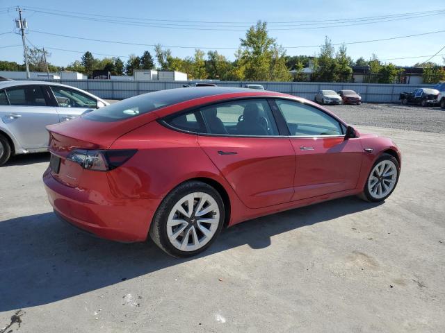 5YJ3E1EBXNF190428 - 2022 TESLA MODEL 3 RED photo 3