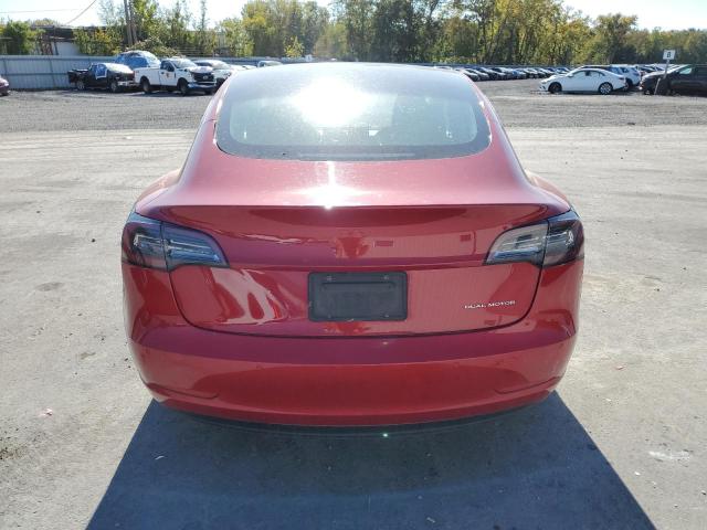 5YJ3E1EBXNF190428 - 2022 TESLA MODEL 3 RED photo 6