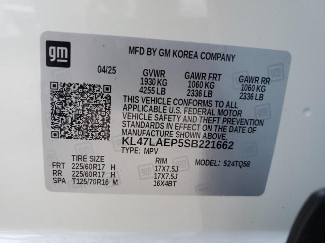 KL47LAEP5SB221662 - 2025 BUICK ENVISTA PREFERRED Ağ foto 13