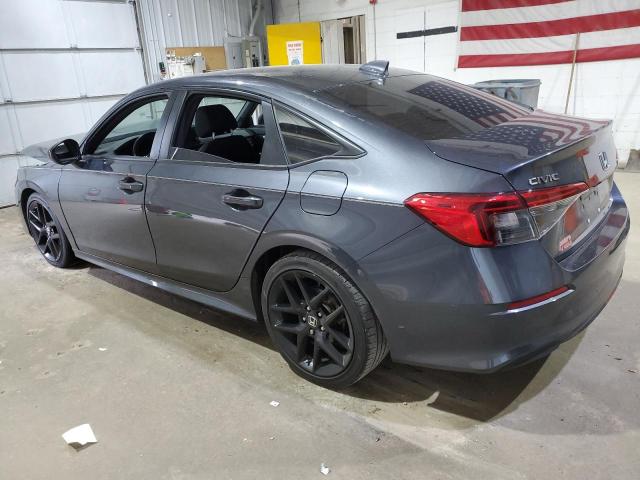 2HGFE2F57RH502590 - 2024 HONDA CIVIC SPORT GRAY photo 2